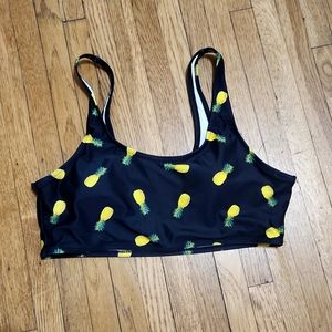 LARGE BeachSissi Pineapple Bikini Top